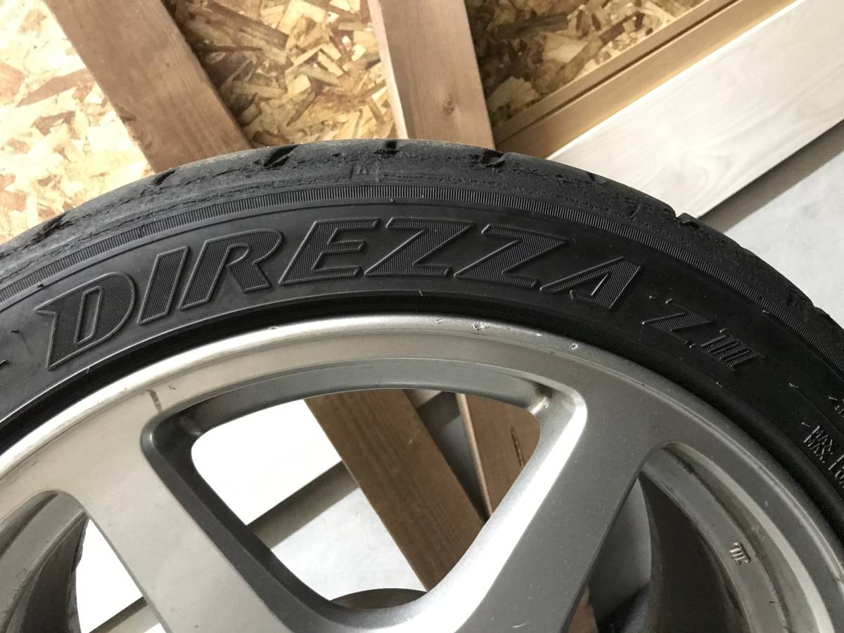 ランエボ8 純正ホイール 8J+38 17インチ 114.3 エンケイ CT9A + 