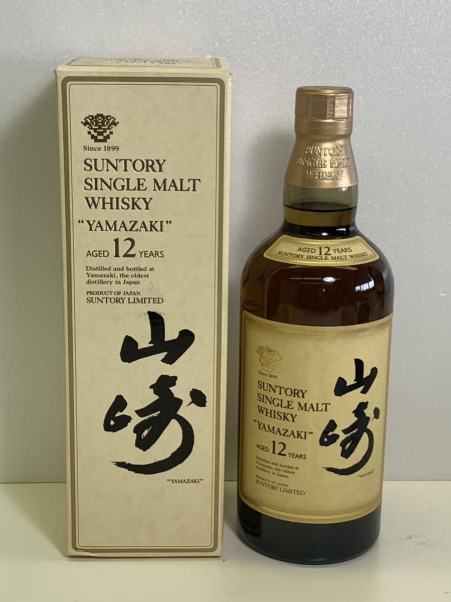 SUNTORY サントリー YAMAZAKI 山崎 12年 1899 シングルモルト