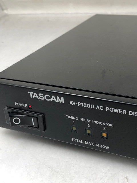 AV-P1800 TASCAM | 配信機器・PA機器・レコーディング機器 ACパワー