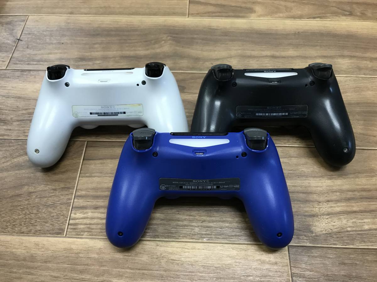 SONY PS4コントローラー CUH-ZCT2J 2個 CUH-ZCT1J 1個 動作未確認