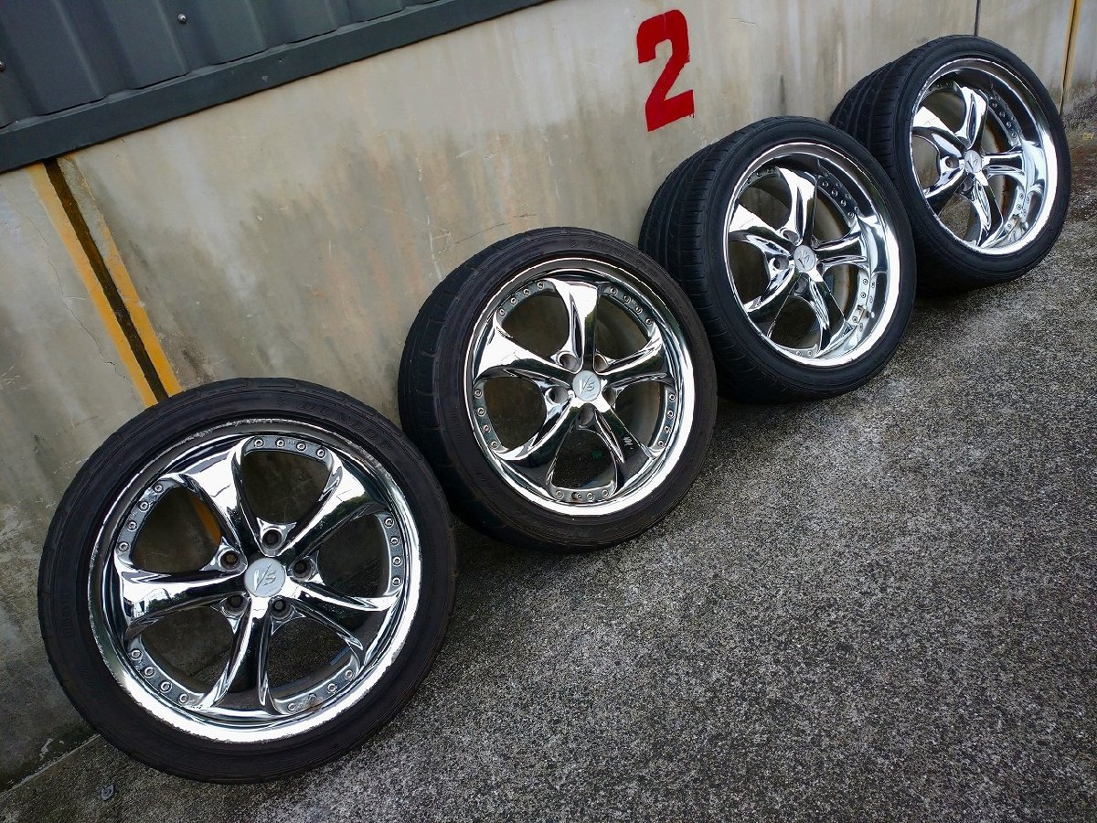 定番，高品質 ｒ管理71400 H11 セルシオ UCF21 WORK VS 18&times;8 ＋47 18&times;9 ＋45 PCD114.3 235/40R18 265/35R18(ラジアルタイヤ)｜売買されたオークション情報、yahooの商品情報をアーカイブ公開 - オークファン 5穴
