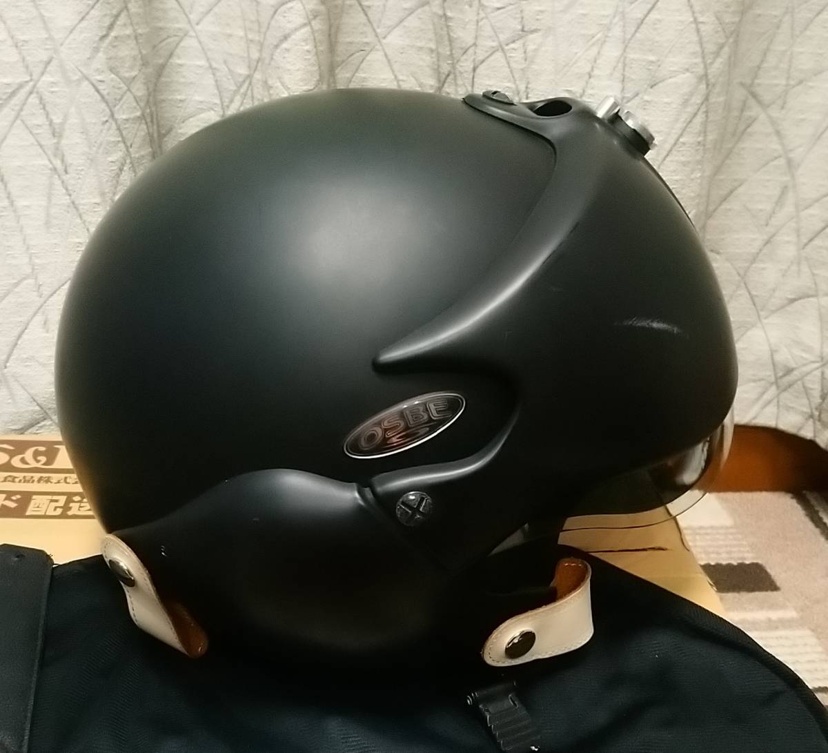 ◇パイロットジェットヘルメット OSBE TORNADO!! サイズL 中古(内装