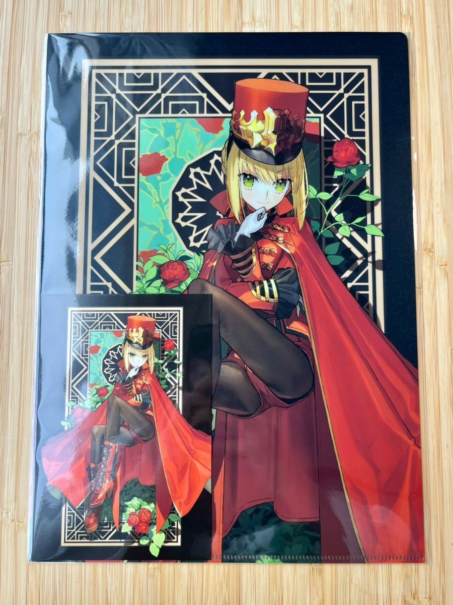 ワダアルコ展 Fate & Fate/EXTRA ART WORKS クリアファイル&ポスト