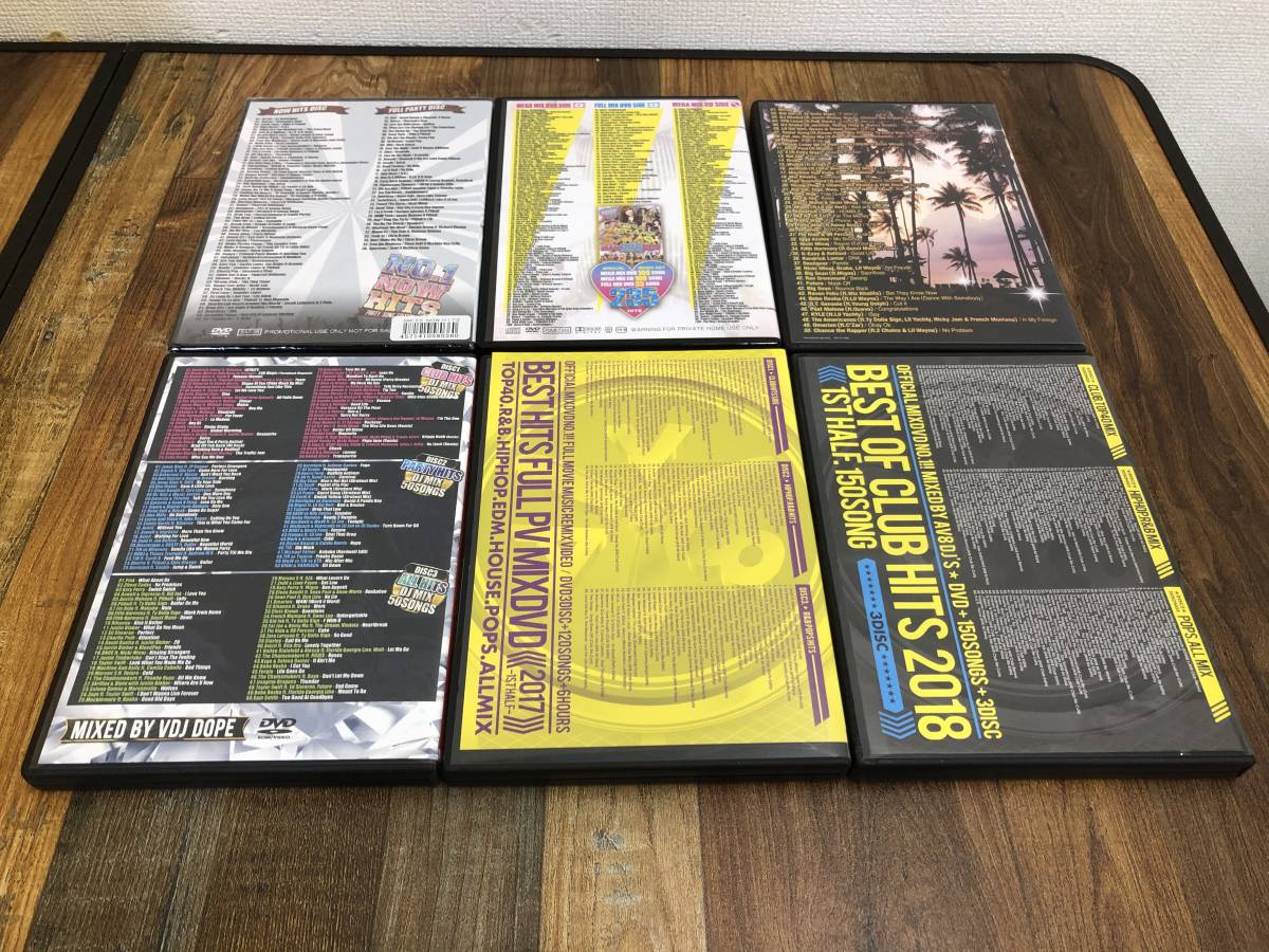 中古 未開封含む DVD CD BEST HITS FULL PV MIX DVD 2017 -1ST HALF 