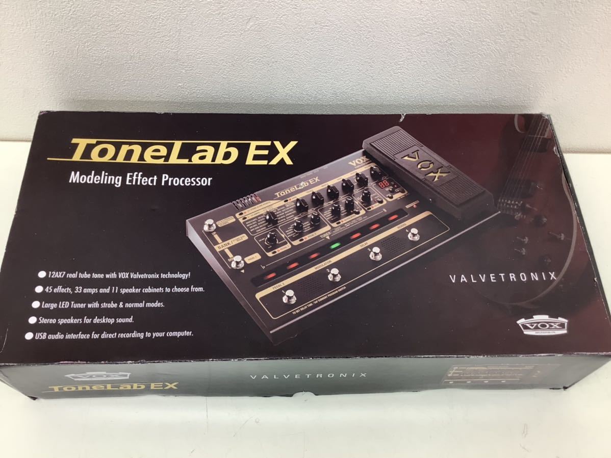177-A11mm100 VOX TONELAB EX マルチエフェクター 通電確認済 Tone Lab