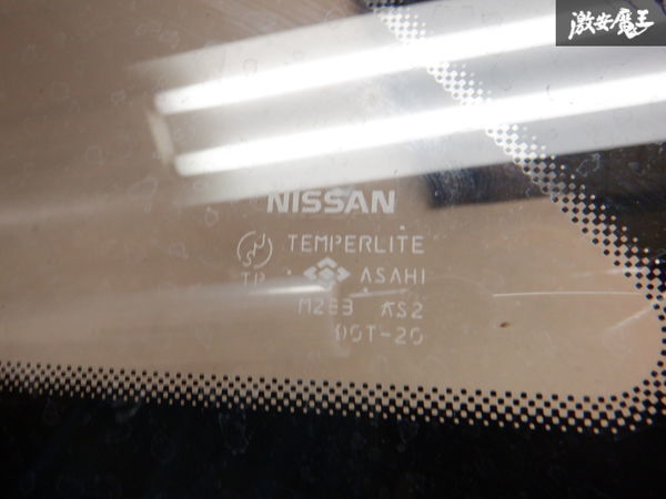 日産 純正 BNR32 スカイライン GT-R リア サイドガラス クォーター