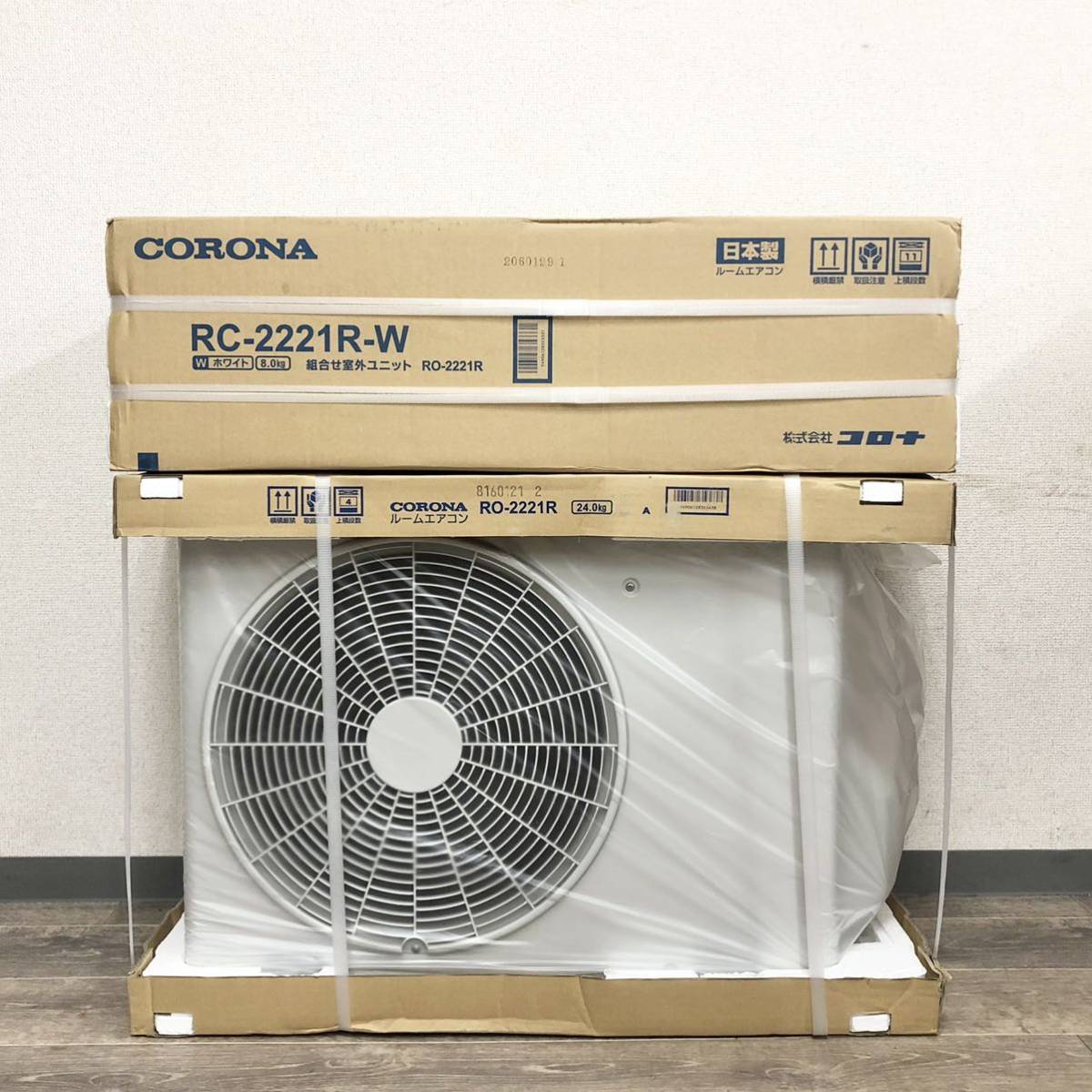 高品質，最新作 CORONA コロナ Relala リララ 冷房専用 ルームエアコン おもに6畳用 RC-2221R-W RO-2221R 菊TK(12畳未満)｜売買されたオークション情報、yahooの商品情報をアーカイブ公開 - オークファン 12畳未満