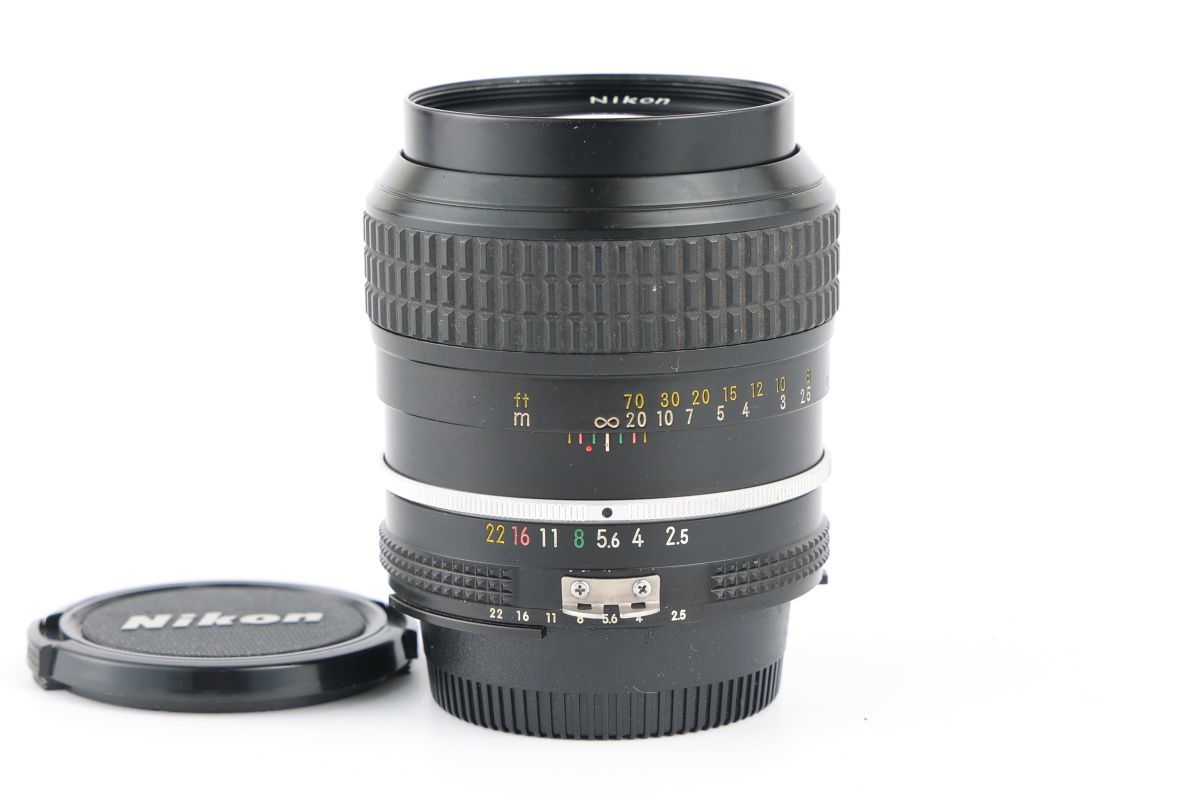 03581cmrk Nikon Ai NIKKOR 105mm F2.5 単焦点 中望遠レンズ Fマウント