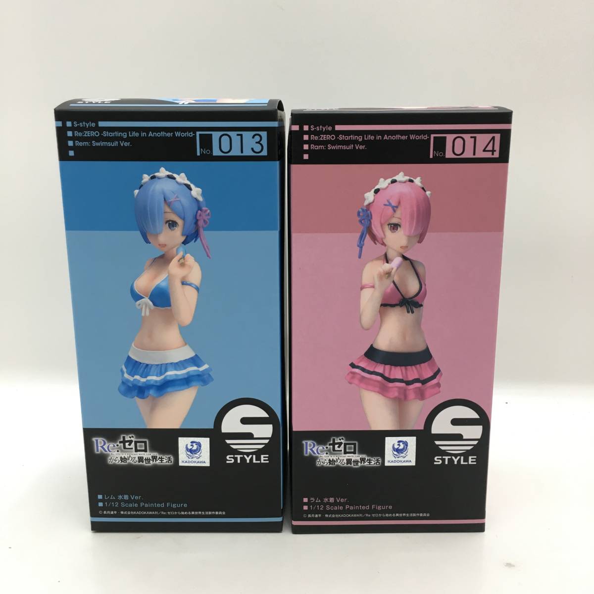 1円～】FREEing S-style レム＋ラム 水着Ver. フィギュア Re:ゼロ