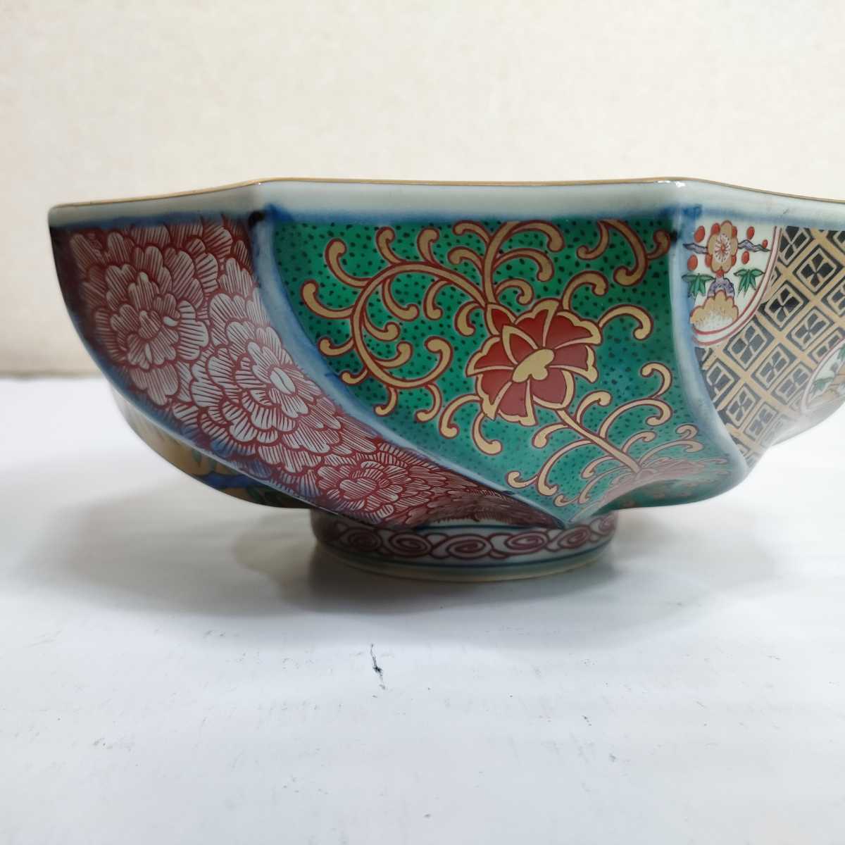 色絵 金彩 林九郎窯 金彩古伊万里 深鉢 5枚セット 波佐見焼 染