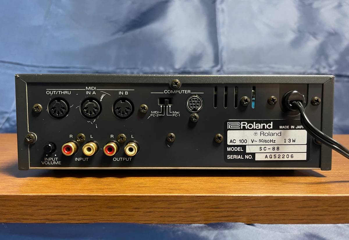 Roland SC-88 Canvas Sound SOUND Pro 動作確認済 MIDI音源モジュール