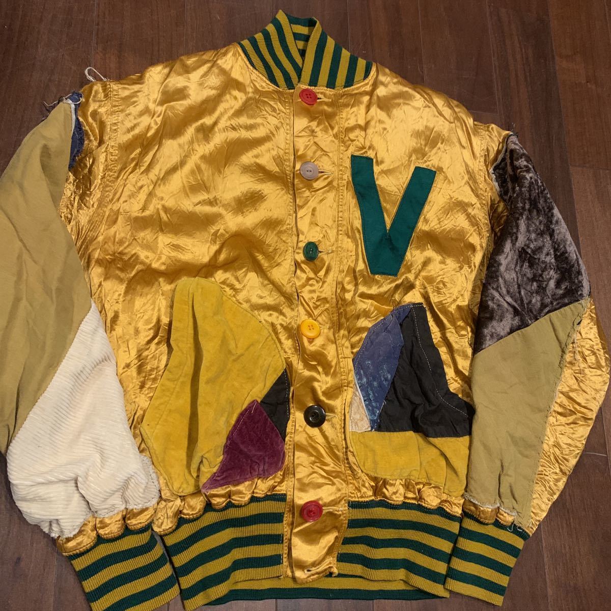 マリナーズ sizeM NYLON 100% スタジャン 90s Starter MLB