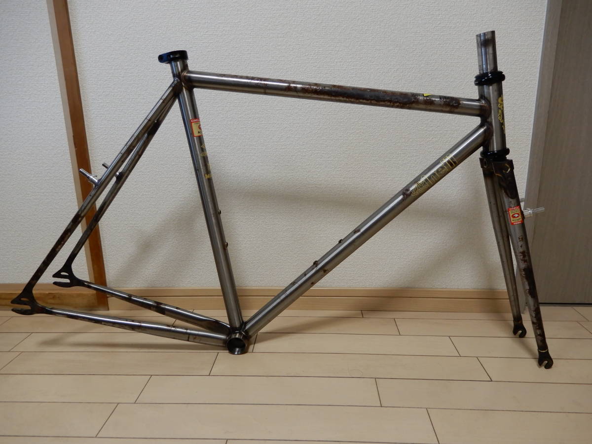 CINELLI MASH WORK フレームセット Mサイズ ピストバイク シングル 