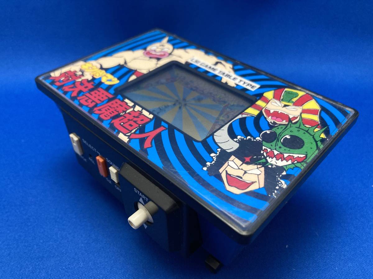 動作メンテ希少品】LSIゲーム キン肉マン 対決悪魔超人 ゲームウォッチ