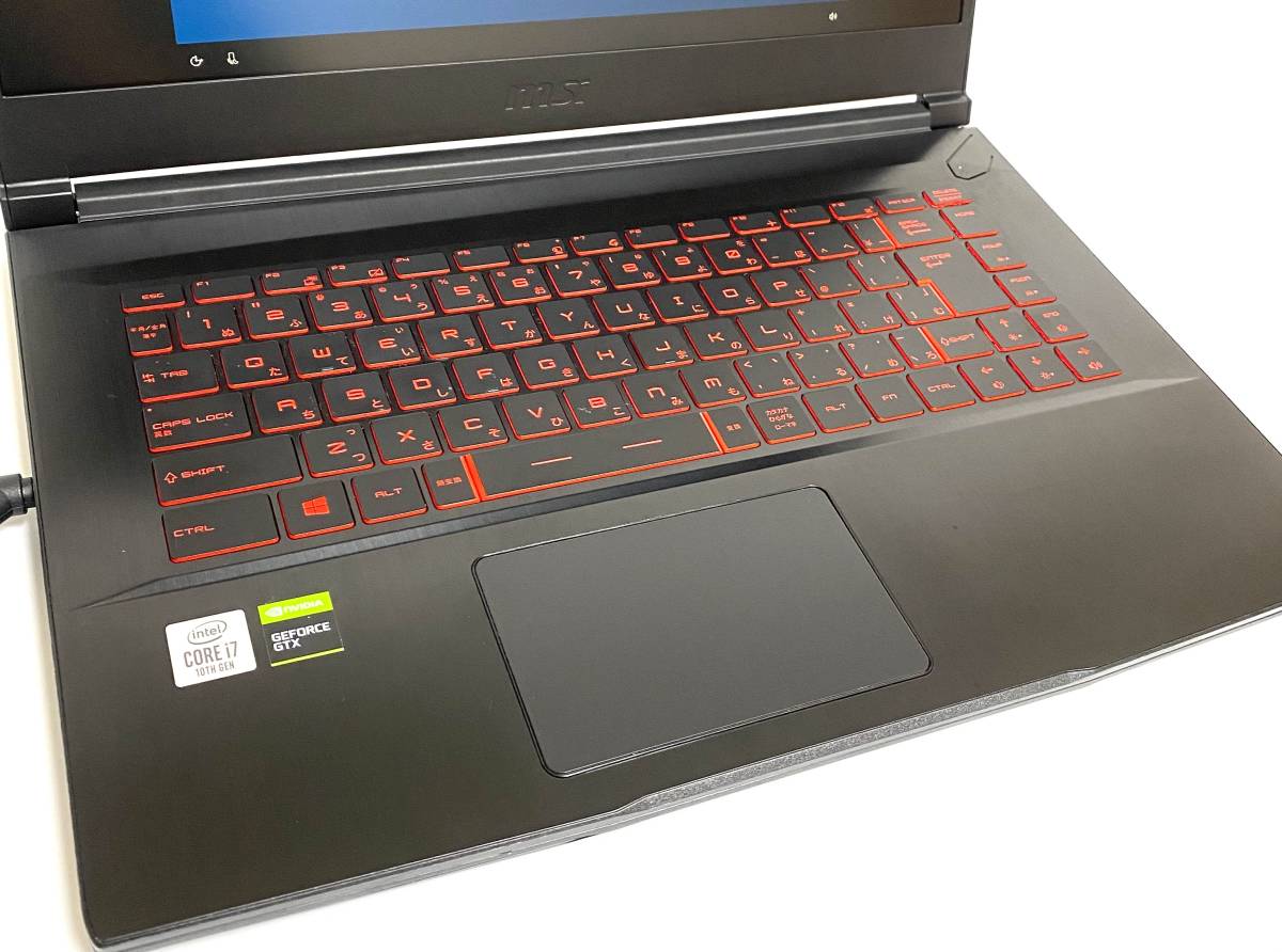 ☆MSI ゲーミングノートPC MS-16R4 GF63-10SCXR-026JP 15.6インチ/Core 