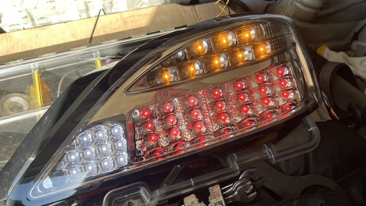 希少 クリアテール s15 シルビア フルLED フルクリアテール 78works 78