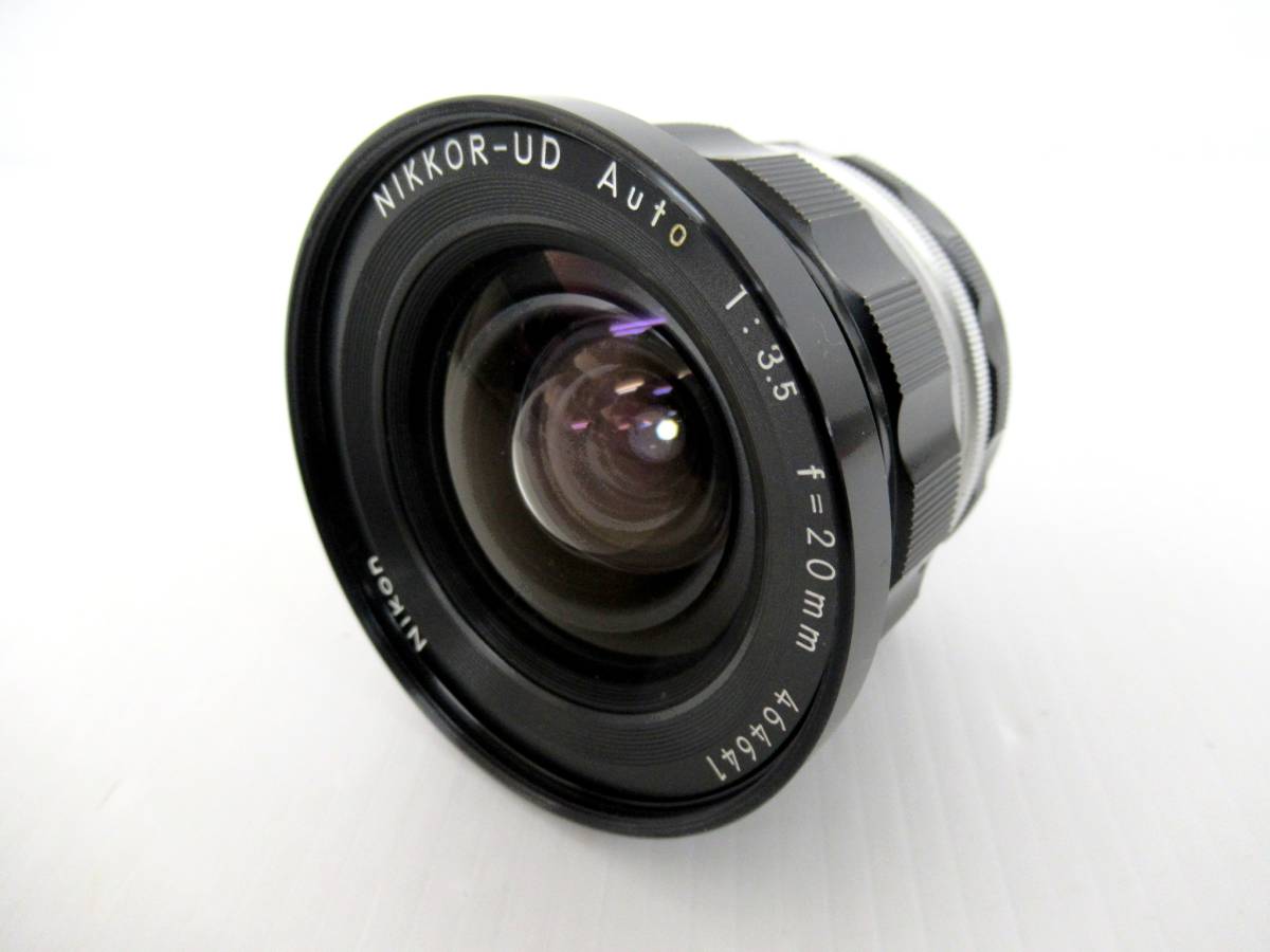 20mm Auto f⁄3.5 Nikkor-UD NIKKOR-UD Nikon Short Lens Nippon Kogaku 