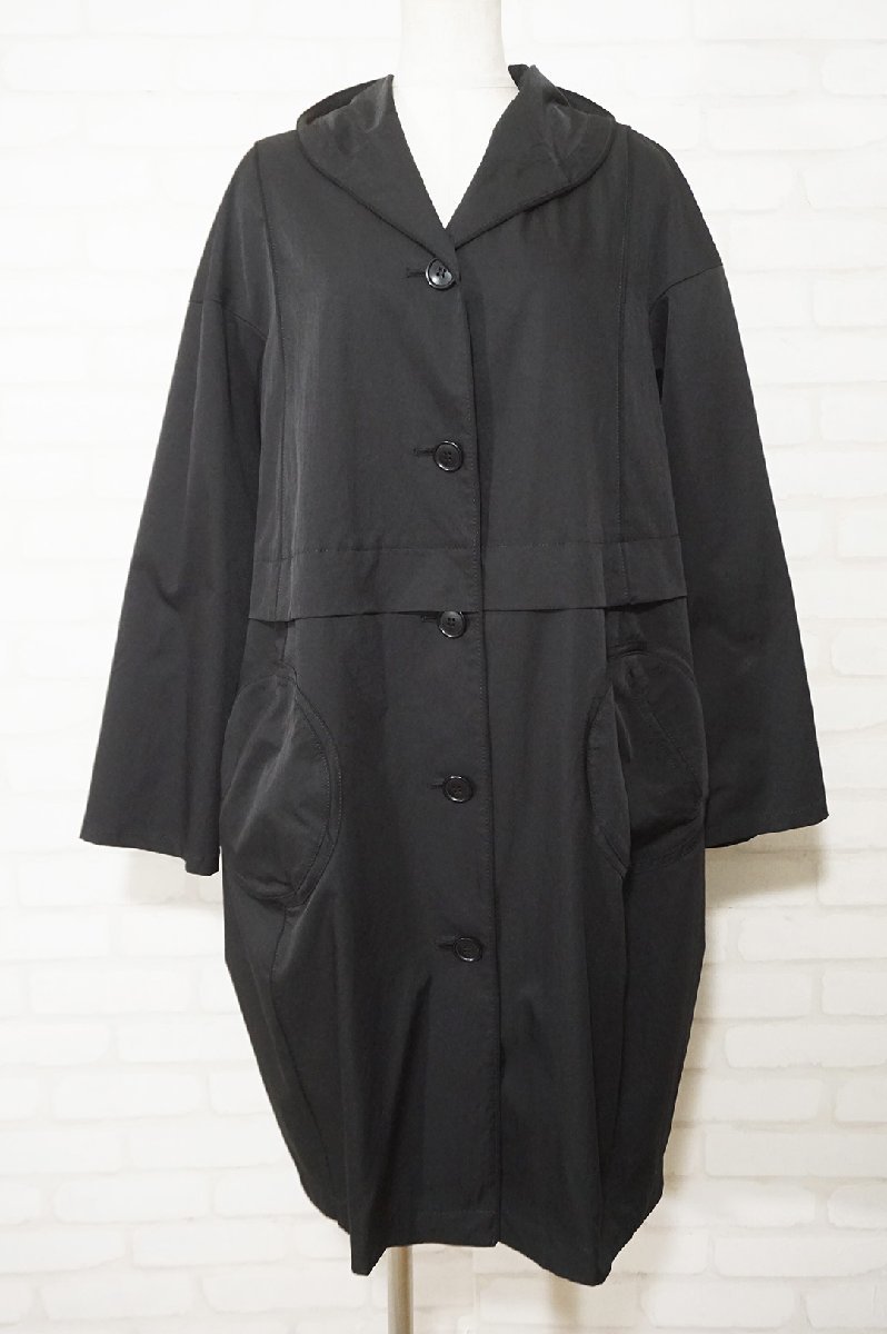 人気セール，セール t.b/センソユニコ 薄手ロングコート 微光沢黒40 km531(Lサイズ)｜売買されたオークション情報、yahooの商品情報をアーカイブ公開 - オークファン Lサイズ