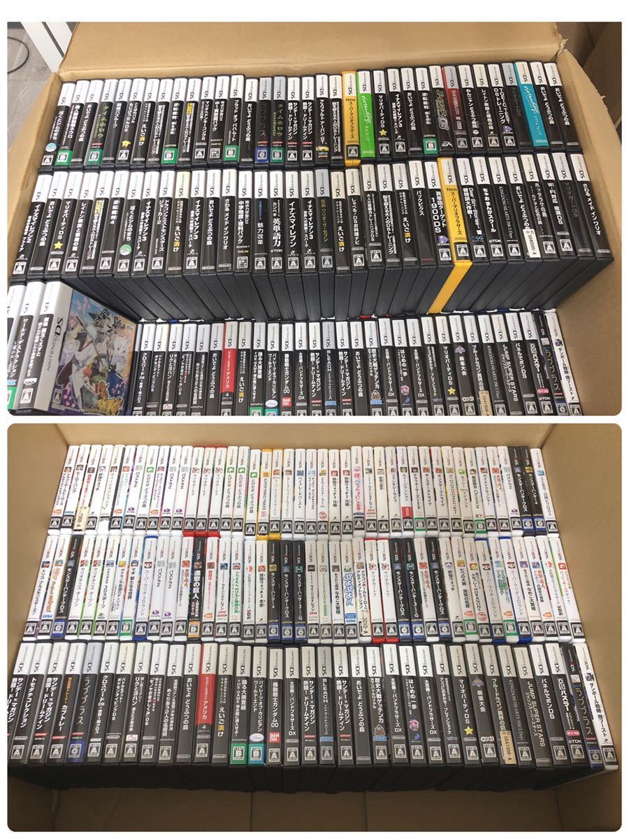 NO.103 ☆DSソフト 3DSソフト 約190本セット☆ 大量セット ☆ まとめ 