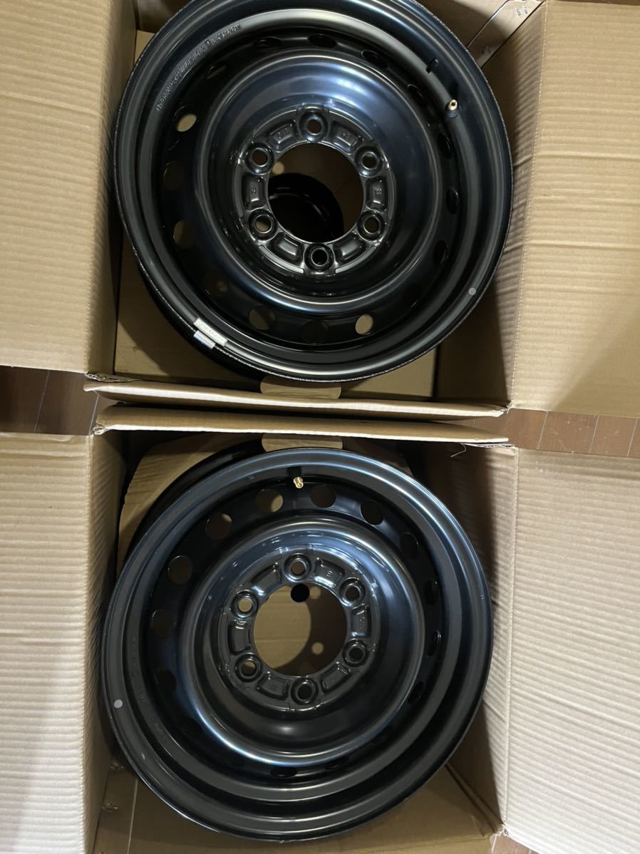 トヨタ ハイエース 200系 純正スチールホイール キャップ付き 15インチ 