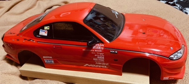 タミヤ製 NISSAN S15 SILVIA NISMO D1 走行少ない 割れ無し 1/10