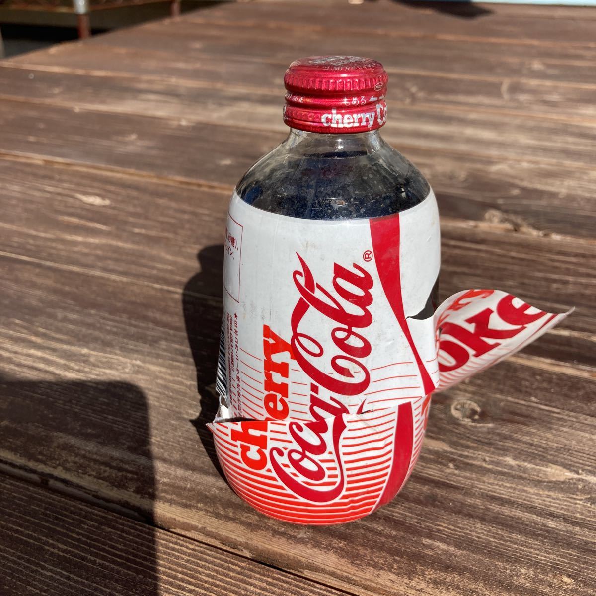 cherry coke チェリーコーク古い 空き瓶 コカ コーラ 300ml ダルマ 