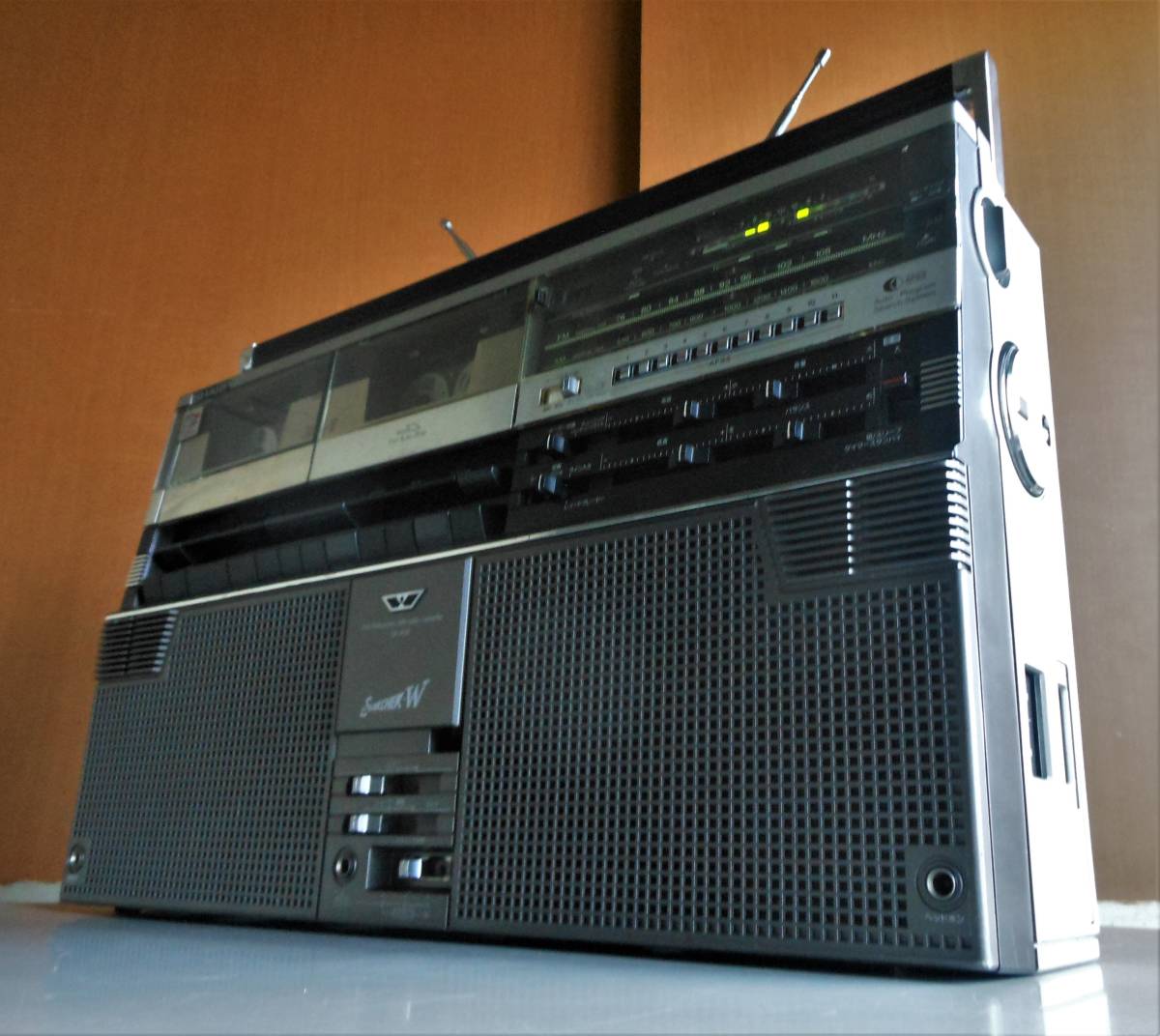 GF-808 SHARP シャープ ダブルラジカセ 昭和レトロ ザ・サーチャーW