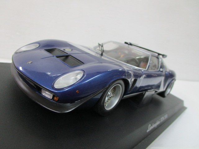 京商 1/18 ランボルギーニ イオタ SVR ブルー (5125-308