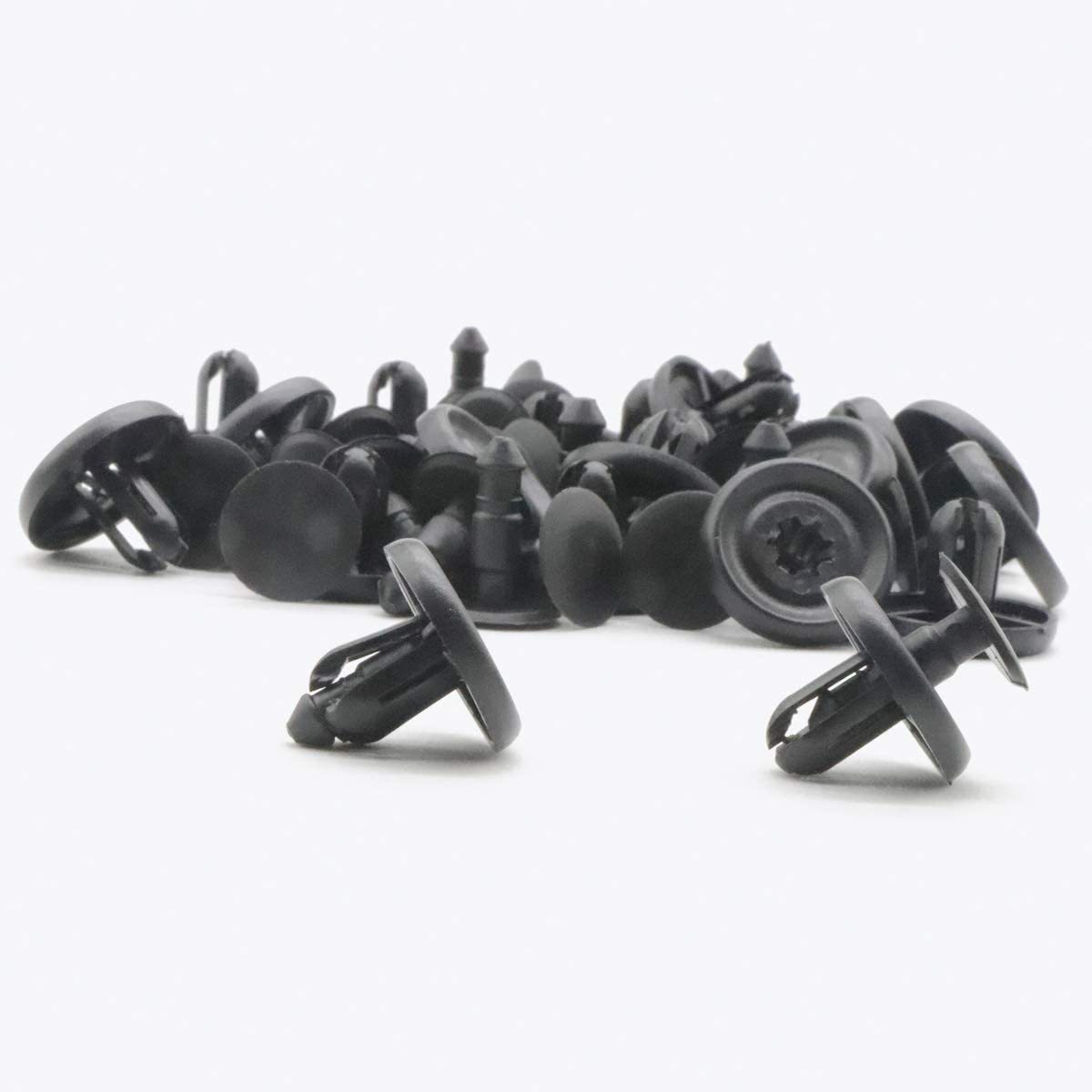 JUTOSU 100個 7mm穴径 トヨタ用　プッシュ　エンジン　アンダー　カバー　 保持クリップ ホール リベット ファスナ_3