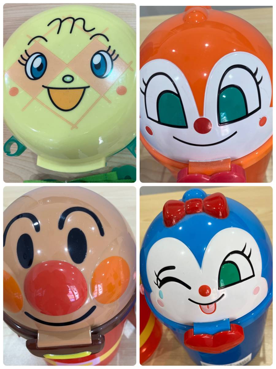 美品】アンパンマンミュージアム ポップコーンケース 4点 セット