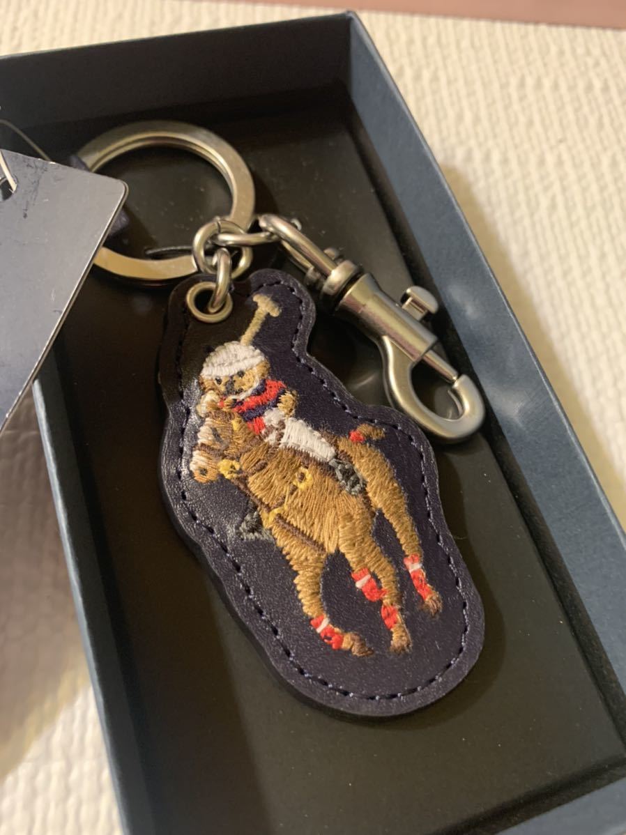 ポロラルフローレン バッグチャーム 新品 ポロベアー