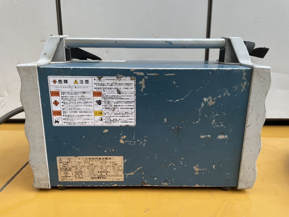 ☆ DAIHEN ダイヘン インバーター TIG MINI 200PⅡ VRTPM-202 (S-2 