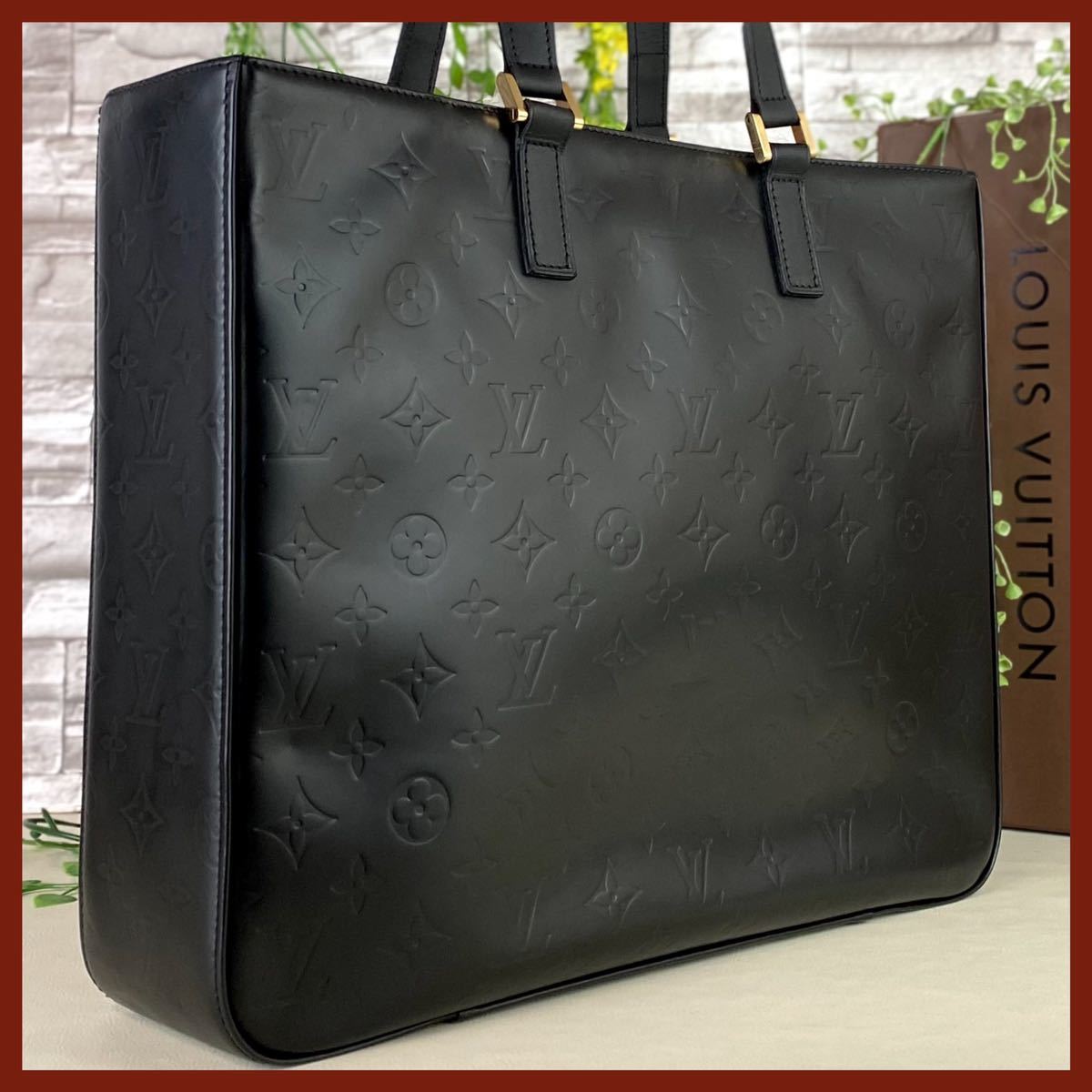 新作登場，品質保証 a447 1円 Louis Vuitton コロンバス マットブラック 黒 ヴェルニ トートバッグ 肩掛け 書類 ルイヴィトン ビトン VUITTON(ショルダーバッグ)｜売買されたオークション情報、yahooの商品情報をアーカ かばん、バッグ