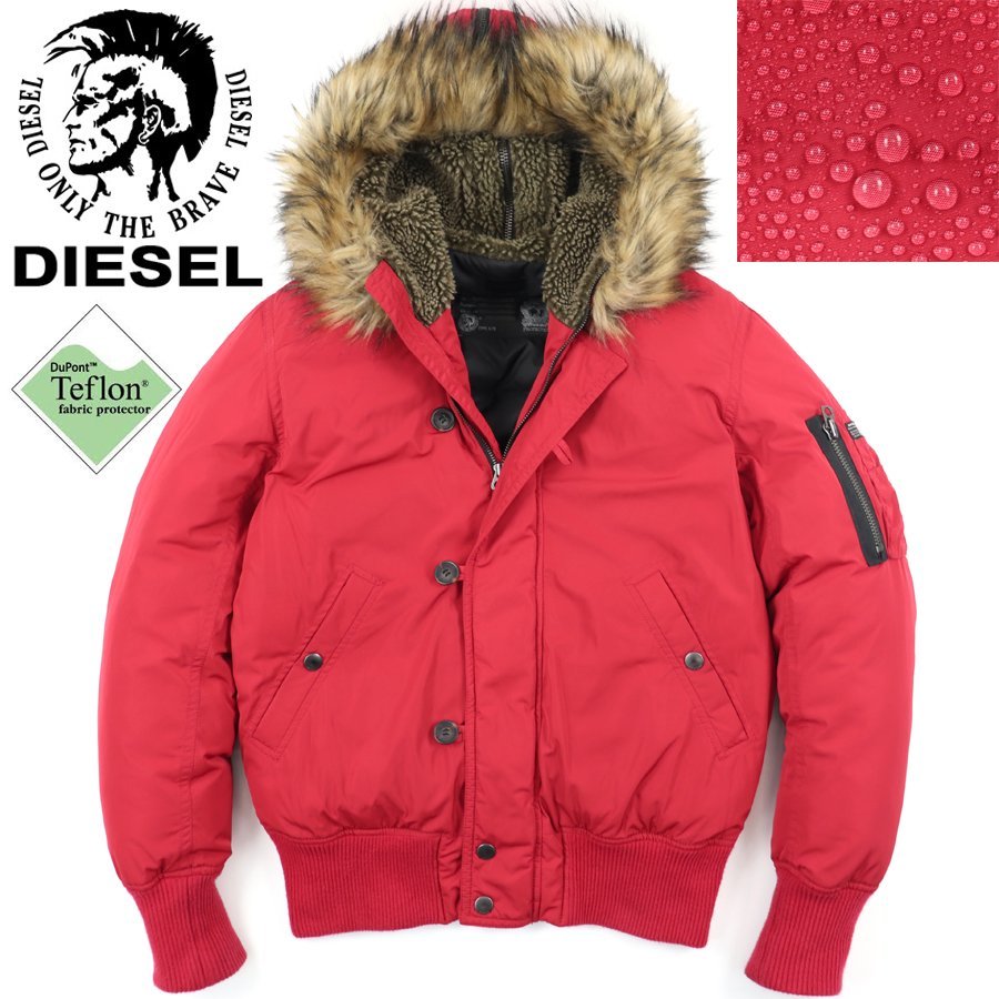 相場価格￥46，500- 美品 国内正規品 DIESEL ディーゼル ファー付き