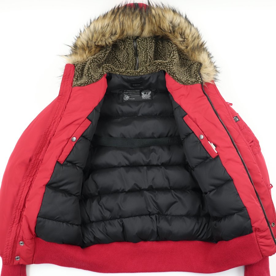 相場価格￥46，500- 美品 国内正規品 DIESEL ディーゼル ファー付き
