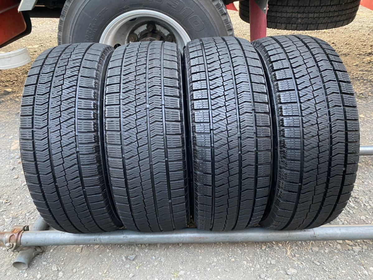 中古 195/55R16 4本セット ブリヂストン BLIZZAK VRXll 2017年 
