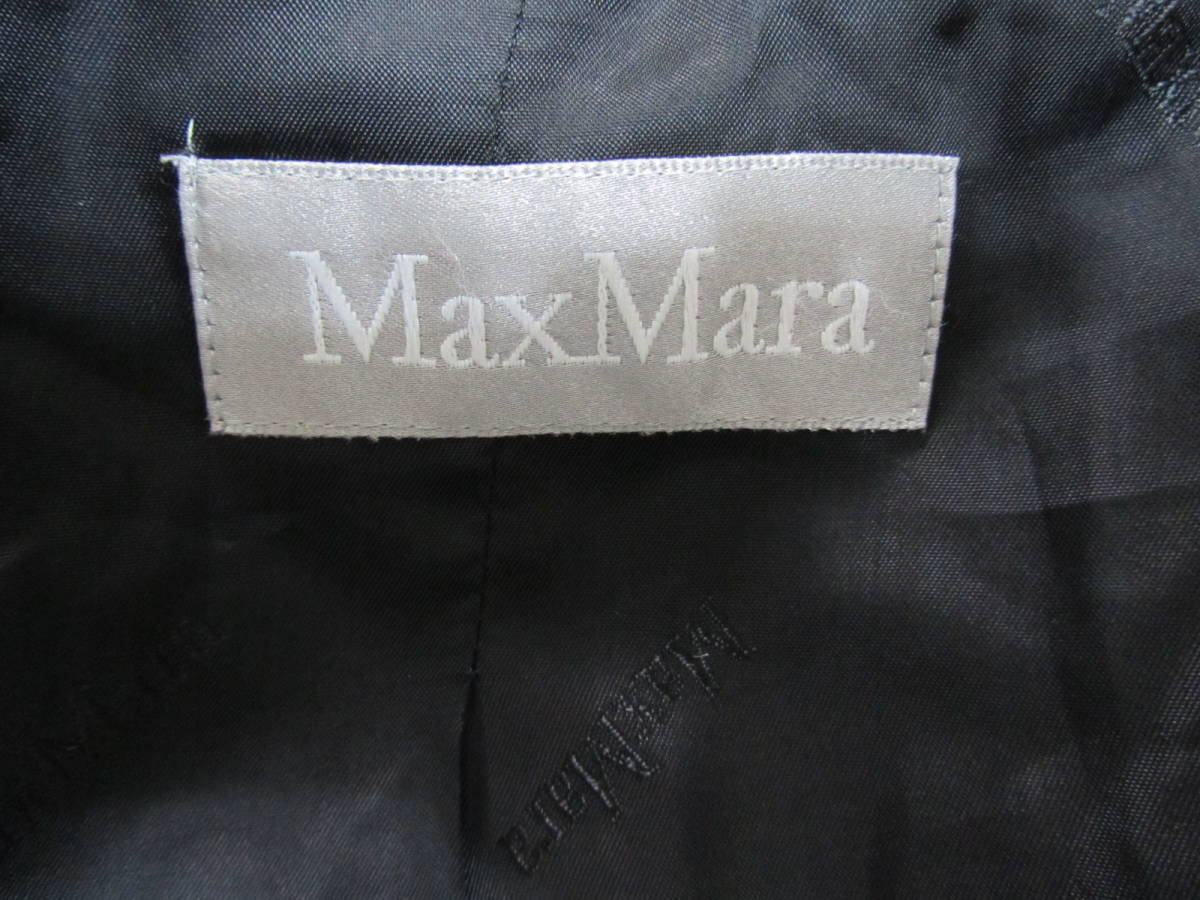美品 マックスマーラ ウール素材 大きなサイズ 上質なコート 44 Mara 