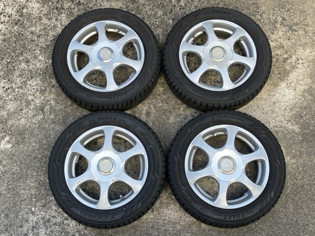 数量限定，安い 軽自動車 155/65R14 ヨコハマスタッドレス アイスガードIG60+アルミ 4本セット 17年製(スタッドレスタイヤ)｜売買されたオークション情報、yahooの商品情報をアーカイブ公開 - オークファン 4穴