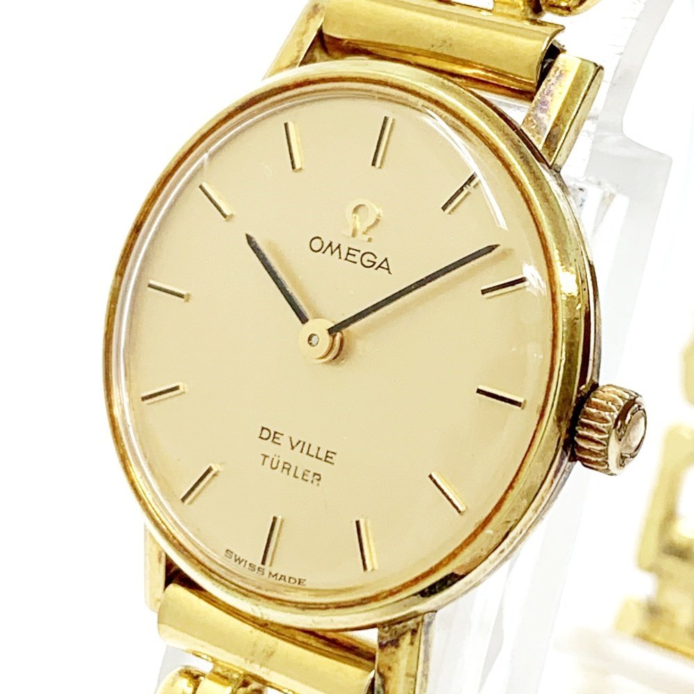 1円スタート】【アンティーク】 OMEGA オメガ デビル TURER GP 2.2cm