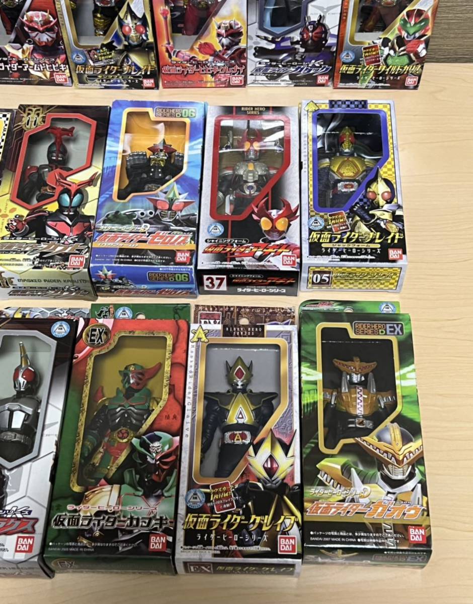 仮面ライダー ライダーヒーローシリーズ まとめ 大量 フィギュア