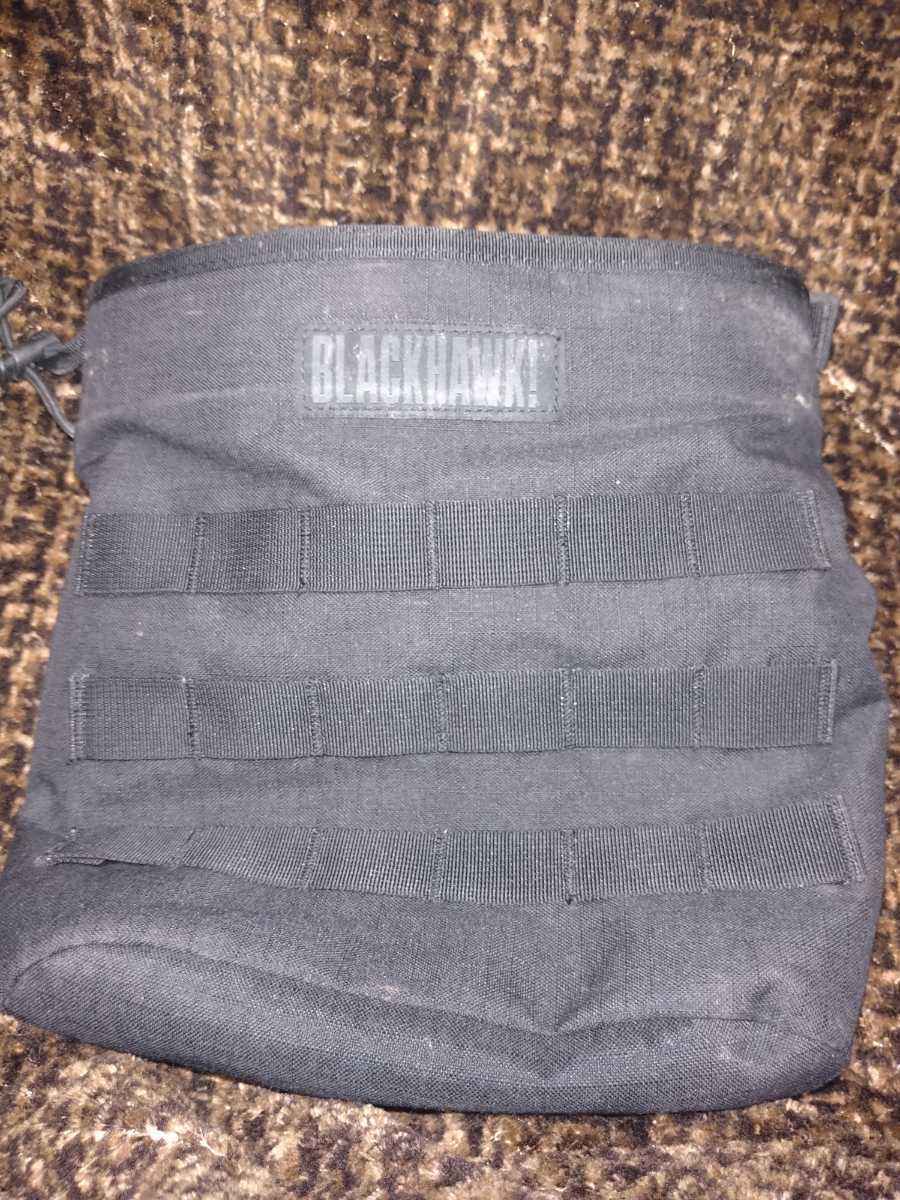 BLACKHAWK ダンプポーチ 37CL117 ロールアップ [ ブラック ] ブラックホーク 実物 ROLL-UP DUMP