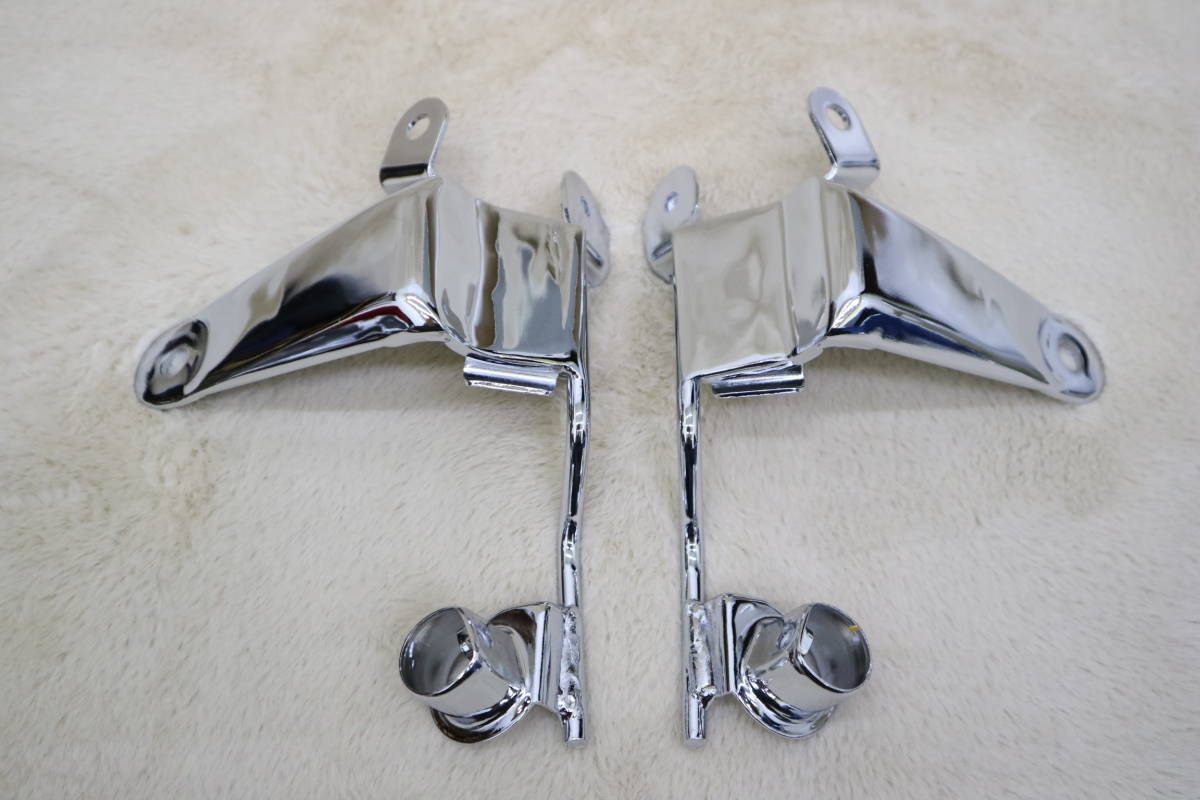 メッキ ライトステー CBX400F : メッキ ライトステー CBX400F