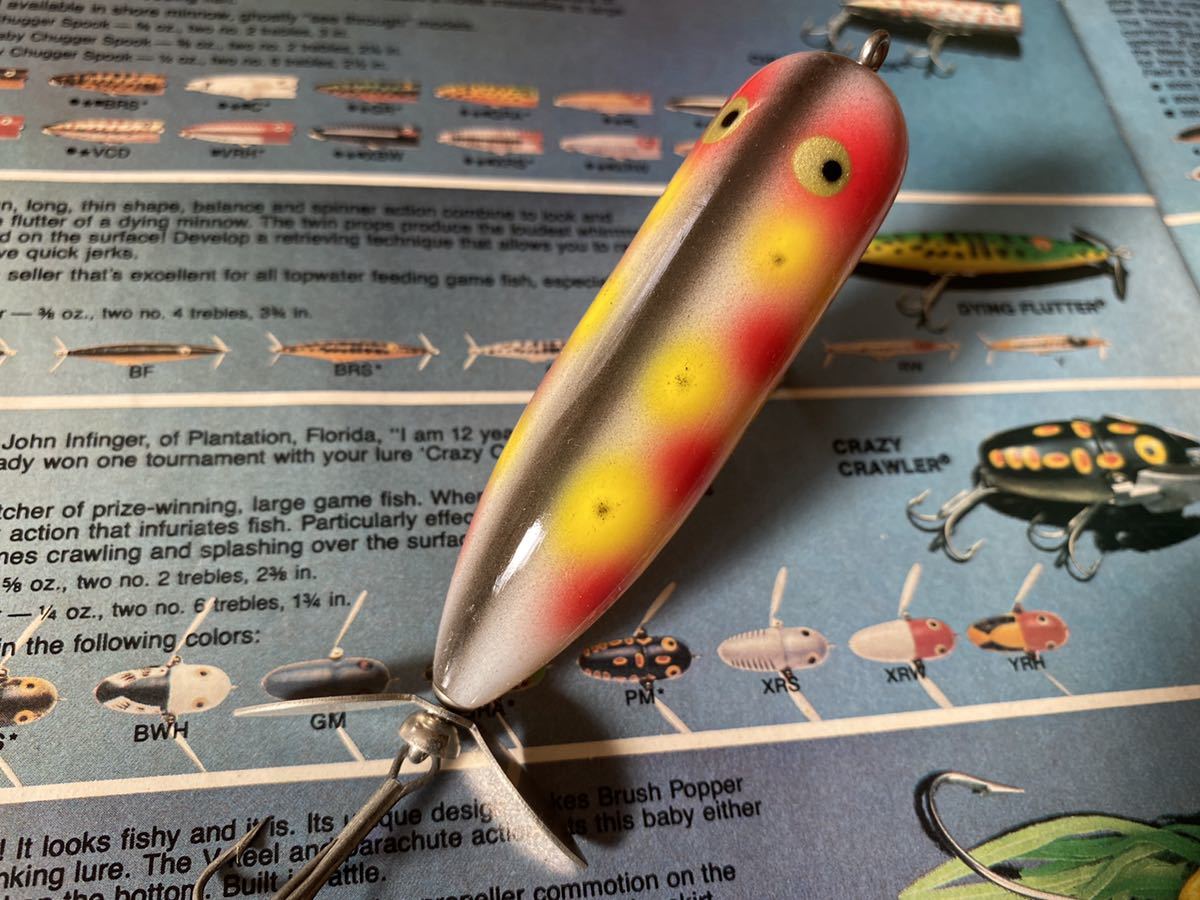 リペイントold heddon magnum torpedo s オールドヘドンマグナム