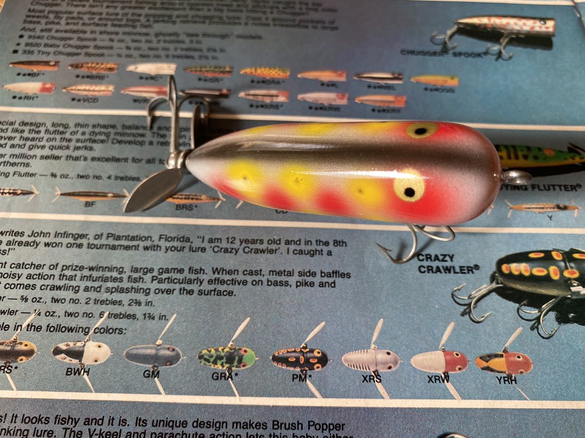 リペイントold heddon magnum torpedo s オールドヘドンマグナム