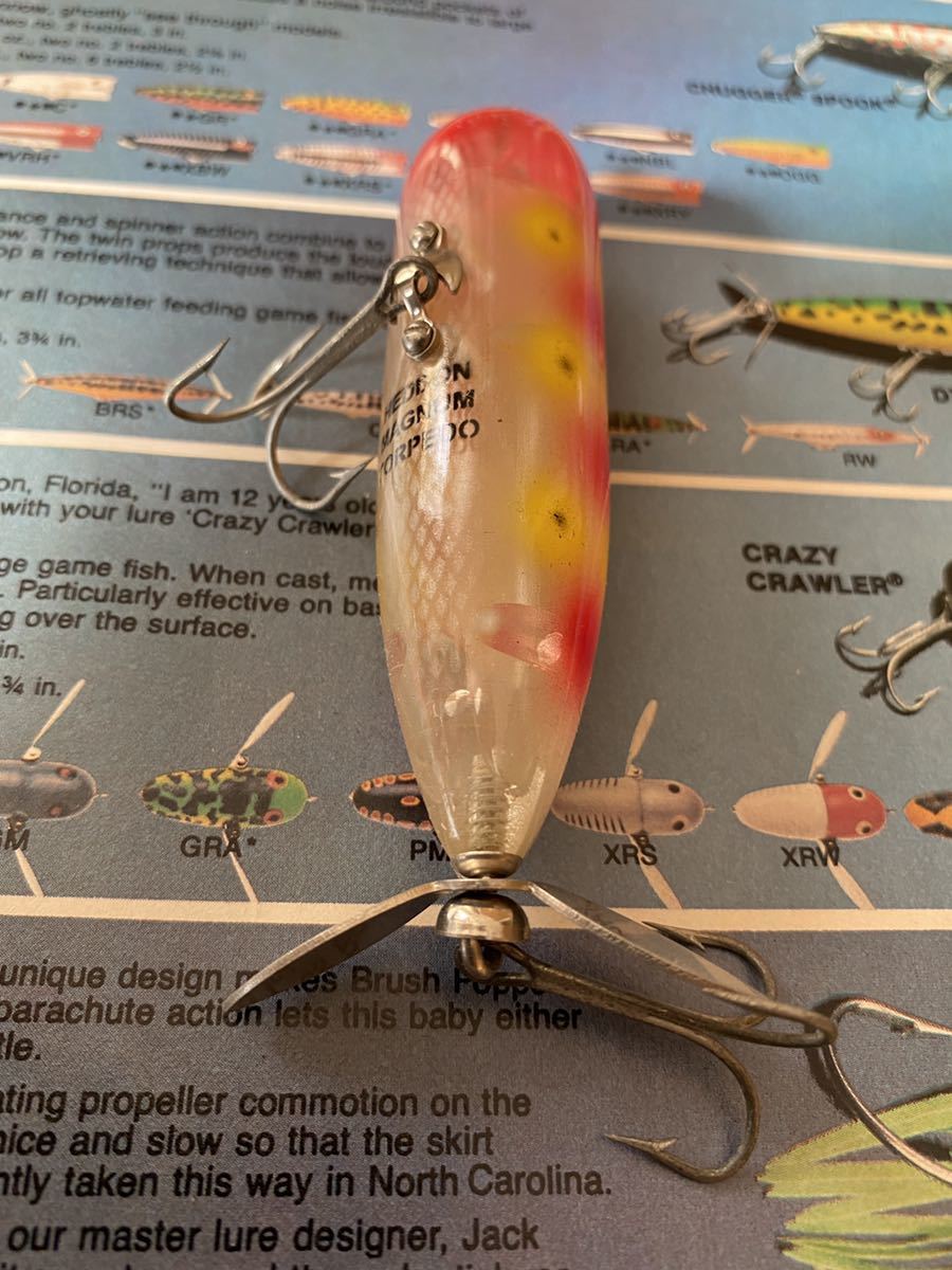 リペイントold heddon magnum torpedo s オールドヘドンマグナム