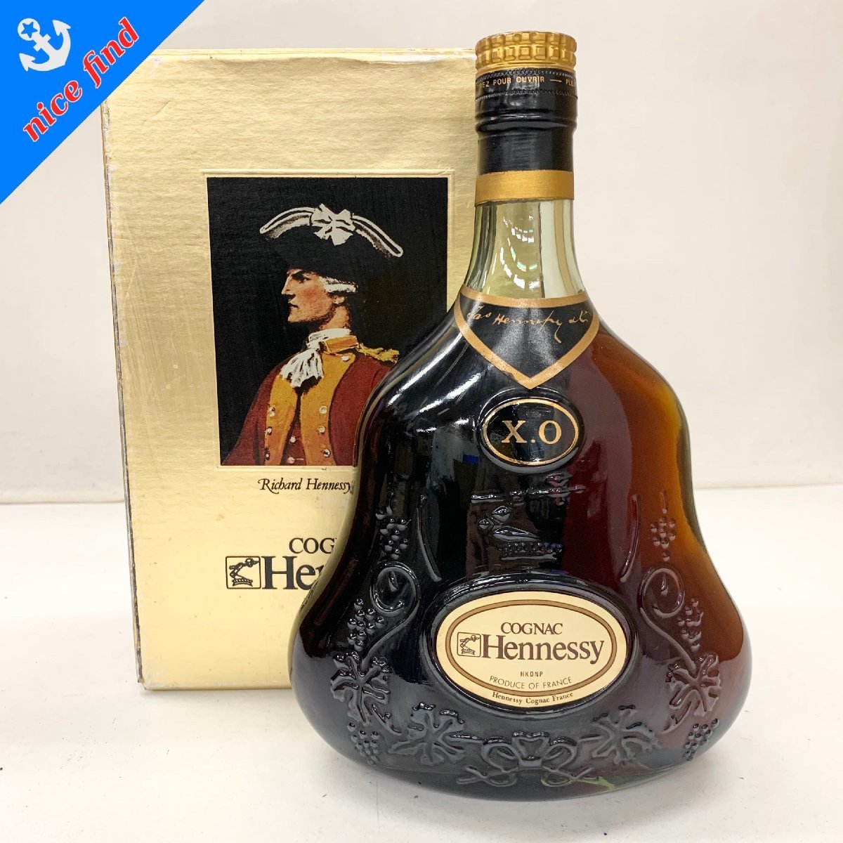 未開栓◇ジャズ ヘネシー jas Hennessy◇X.O コニャック 金キャップ