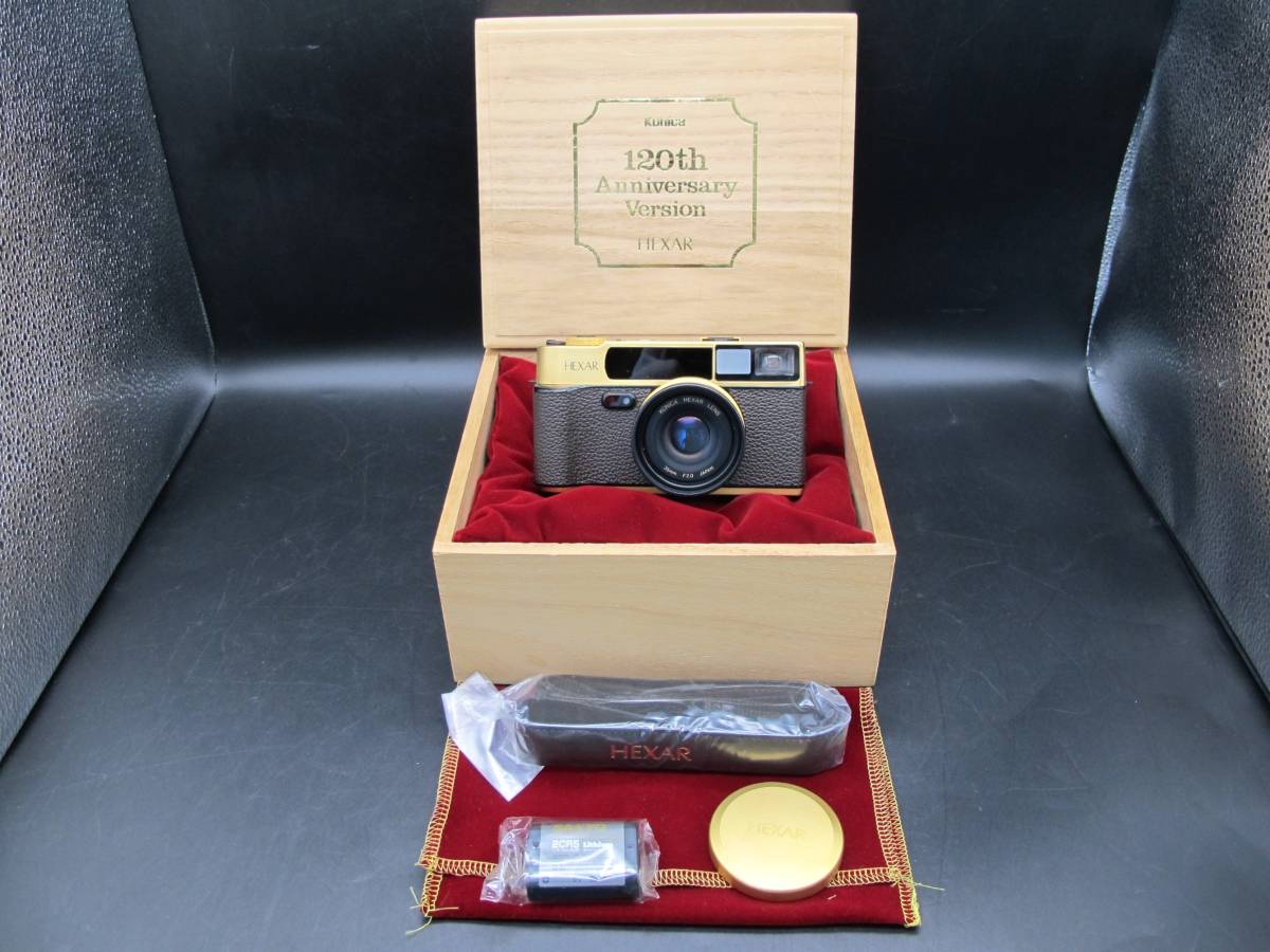 Konica HEXAR コニカ ヘキサー GOLD 120周年記念 コンパクトフィルム