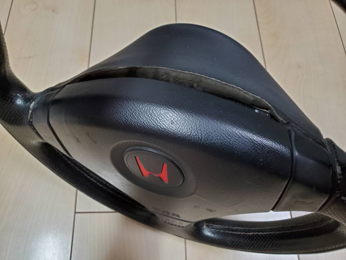 人気セール，HOT インテグラ タイプR X GF-DC2 純正ステアリング SRS