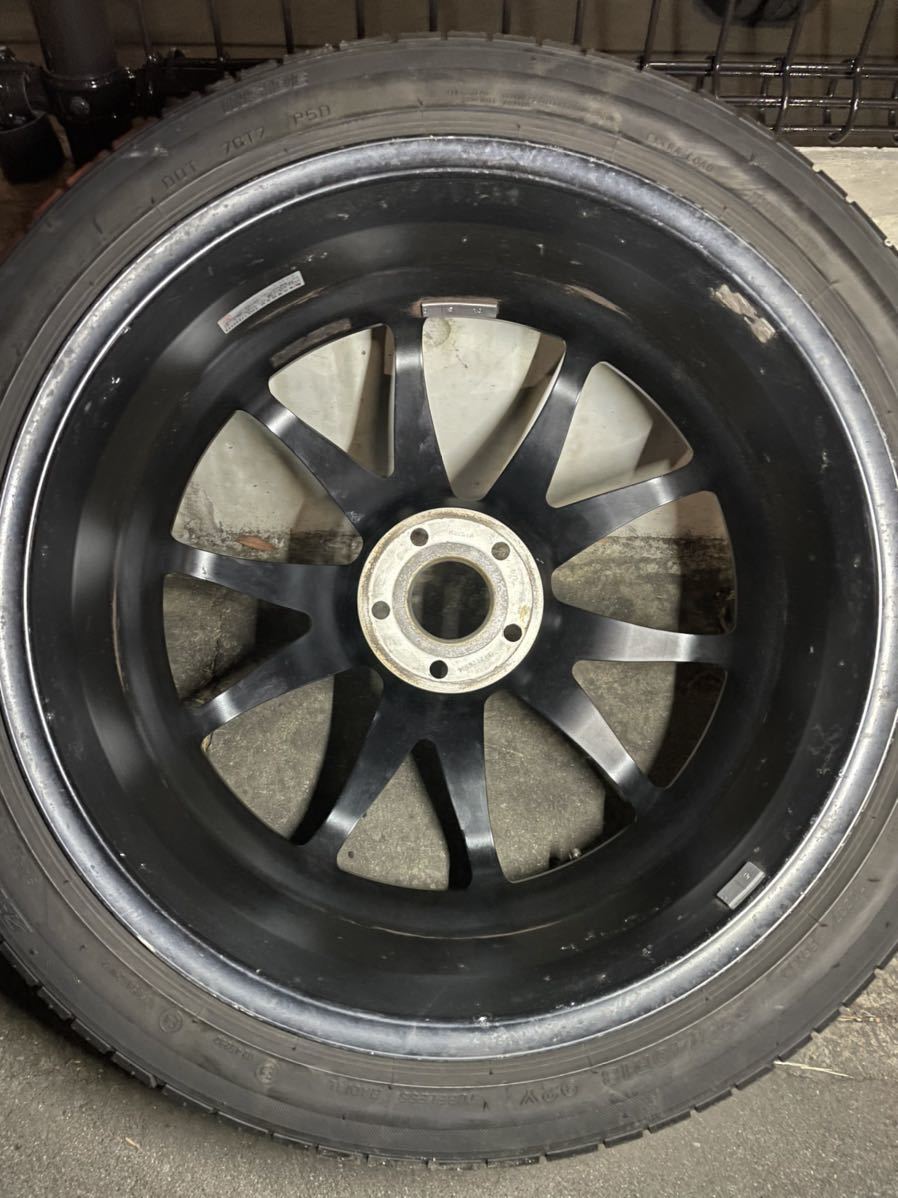 TRD SF2 225/40R18 7.5J+46 5H-PCD100 ポテンザ s001 バリ溝 8部山 86 