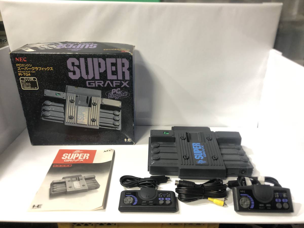 大人気，新品 b10-18 箱付き PCエンジン NEC pl-tg4 スーパーグラフィックス コントローラー付属 現状品(本体、アクセサリー)｜売買されたオークション情報、yahooの商品情報をアーカイブ公開 - オークファン PCエンジン